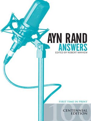 cover image of Ayn Rand Answers